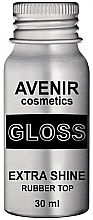 Топ для гель-лаку каучуковий, без липкого шару - Avenir Cosmetics Extra Shine Rubber Тор — фото N1