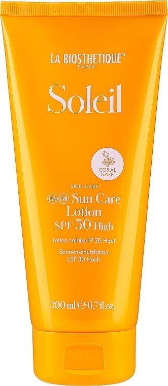 Сонцезахисний лосьйон для тіла - La Biosthetique Soleil Sun Care Lotiion SPF 30 — фото N1