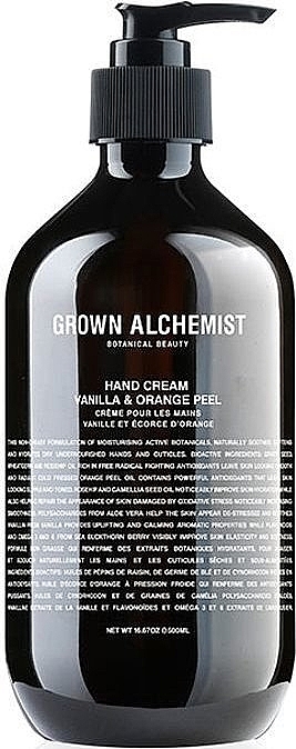 Крем для рук "Ваниль и Апельсиновая цедра" - Grown Alchemist Hand Cream (тестер) — фото N3
