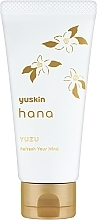 Зволожувальний крем для рук з юдзу - Yuskin Hana Yuzu — фото N1