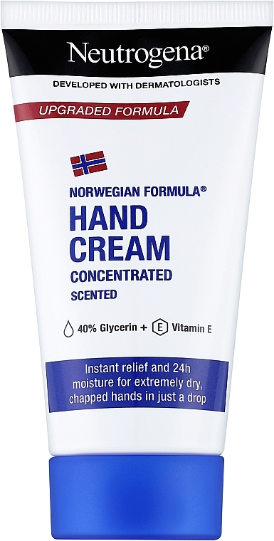 Ароматизированный концентрированный крем для рук "Норвежская формула" - Neutrogena Norwegian Formula Concentrated Hand Cream — фото N1
