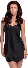 Духи, Парфюмерия, косметика Нічна сорочка жіноча, чорна "Stoya" - MAKEUP Women's Nightgown Black