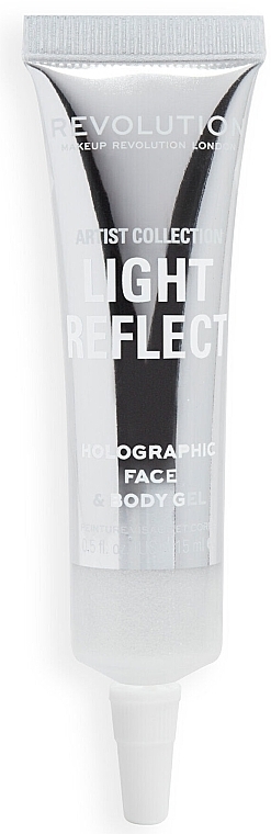 Светоотражающий гель для лица и тела - Makeup Revolution Artist Collection Reflective Face & Body Gel — фото N1