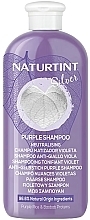 Шампунь для нейтралізації жовтого відтінку - Naturtint Silver Shampoo — фото N1