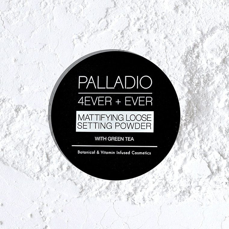 Пудра матувальна  - Palladio 4 Ever+Ever Mattifying Loose Setting Powder — фото N4