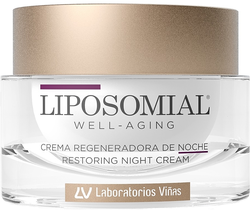 Ночной восстанавливающий крем для лица - Liposomial Well-Aging Restoring Night Cream — фото N1