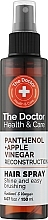 Спрей для волосся "Реконструкція" - The Doctor Health & Care Panthenol + Apple Vinegar Reconstruction Hair Spray — фото N1