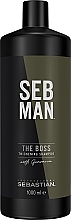 Шампунь для объема тонких волос - Sebastian Professional Seb Man The Boss Thickening Shampoo — фото N3