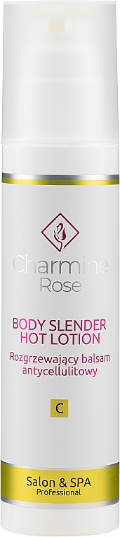 Зігрівальний антицелюлітний лосьйон - Charmine Rose Body Slender Hot Lotion — фото N1