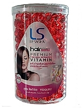 Тайські капсули для волосся з йогуртом - Lesasha Hair Serum Vitamin Yogurt — фото N8