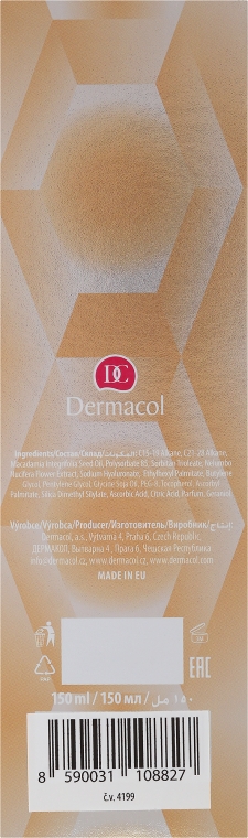 Очищающее масло для лица с гиалуроновой кислотой - Dermacol Hyaluron Therapy 3D Cleansing Oil — фото N3