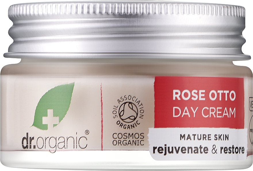 Антивіковий денний крем "Троянда Отто" - Dr. Organic Bioactive Skincare Rose Otto Day Cream