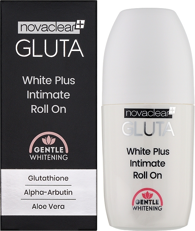 Ролик для области бикини - Novaclear Gluta White Plus Intimate Roll On — фото N2