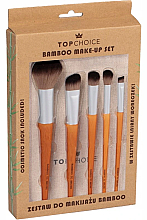 Набор кистей для макияжа, 37474, 5шт - Top Choice Bamboo Make Up Set — фото N1