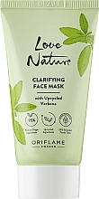 Духи, Парфюмерия, косметика Очищающая маска для лица с вербеной - Oriflame Love Nature Clarifying Face Mask