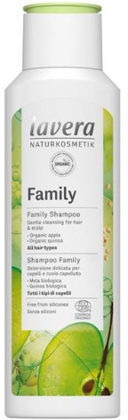 Шампунь для усіх типів волосся - Lavera Family Shampoo — фото N1