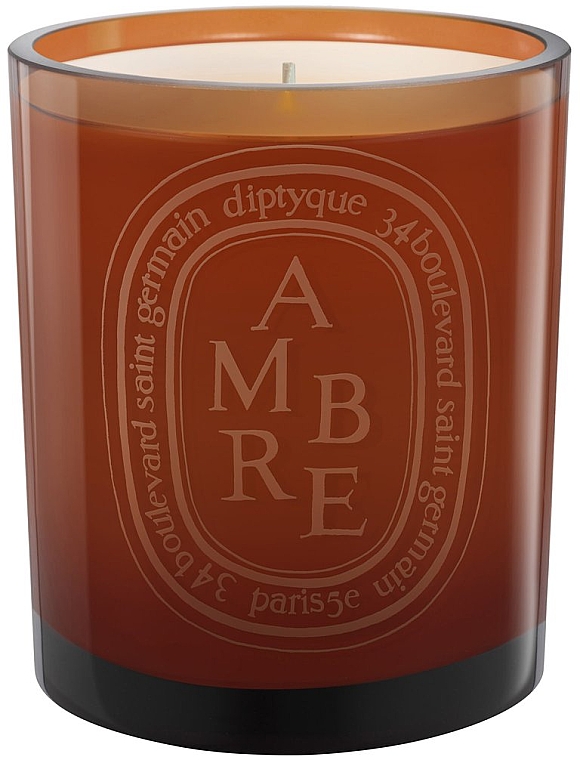 Ароматическая свеча - Diptyque Cognac Ambre Ceramic Candle — фото N1