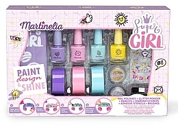 Парфумерія, косметика Набір - Martinelia Super Girl Nails & Bracelet Set