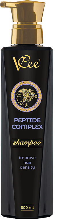 Шампунь для волосся з комплексом пептидів - VCee Shampoo Peptide Complex — фото N1