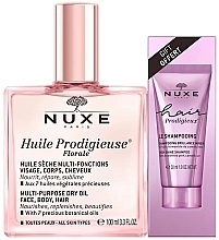 Парфумерія, косметика Набір - Nuxe Huile Prodigieuse Florale (oil/100ml + shm/30ml)