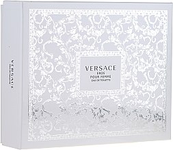 Духи, Парфюмерия, косметика Versace Eros Pour Femme For Women - Набор (edt/50ml + b/lotion/50ml + sh/gel/50ml)