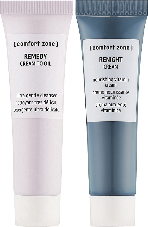 Набор - Comfort Zone Cleanse & Nourish Set (f/cr/oil/15ml + f/cr/15ml) — фото N1