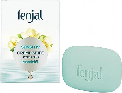 Крем-мило для чутливої шкіри з олією мигдалю - Fenjal Sensitive Almond Oil Cream Soap — фото N2