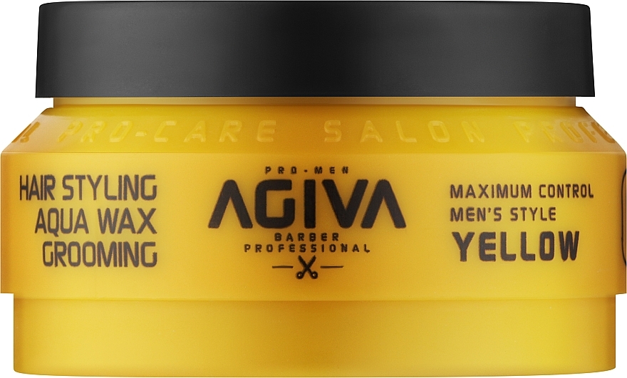 Воск для укладки волос - Agiva Styling Hair Aqua Wax Grooming Yellow 04 — фото N2