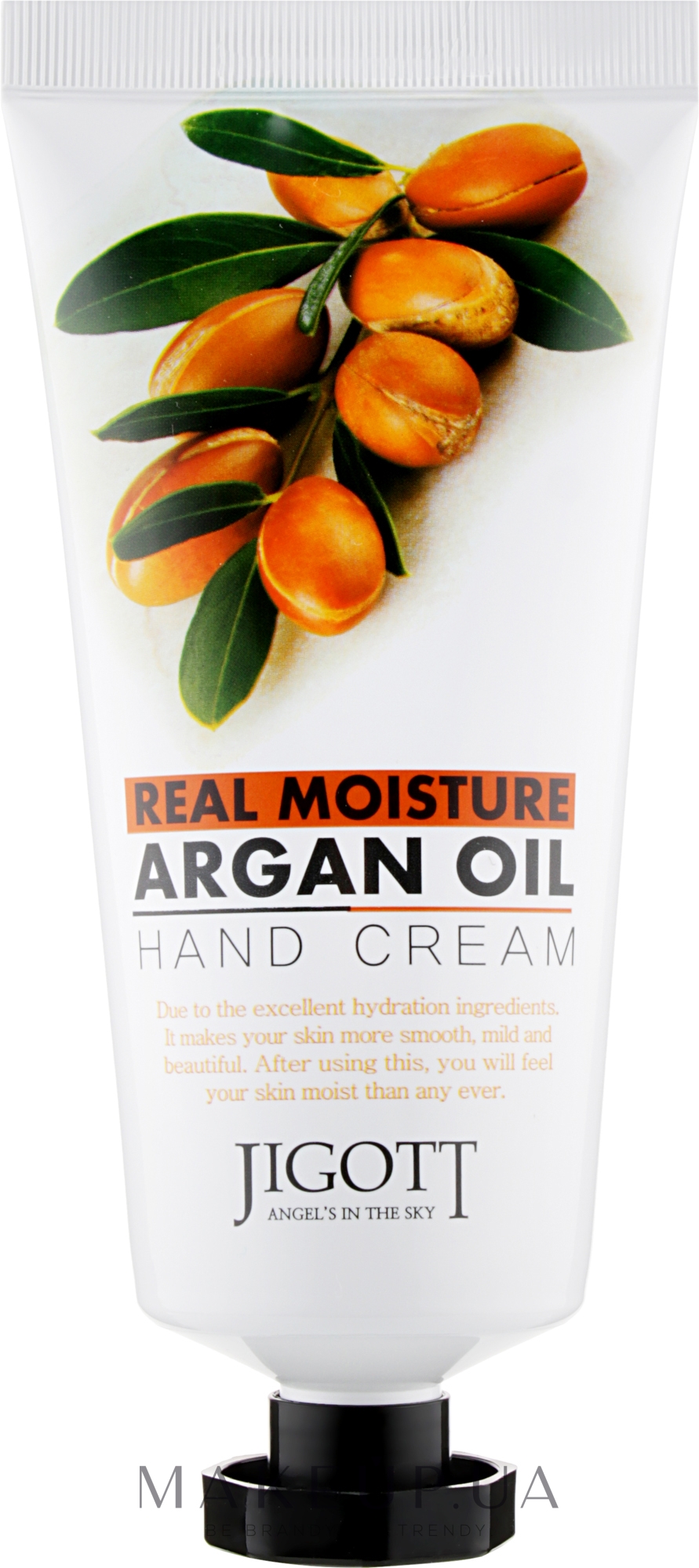 Крем для рук с аргановым маслом - Jigott Real Moisture Argan Oil Hand Cream — фото 100ml