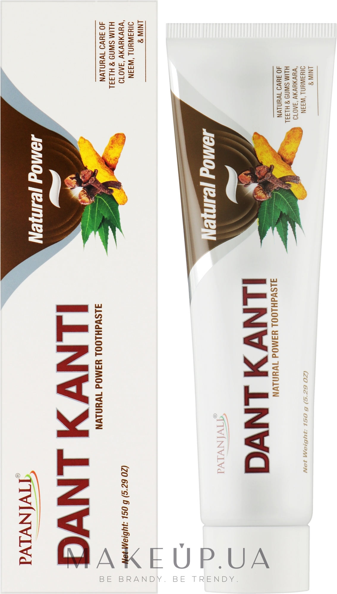 Зубная паста "Натуральная сила" - Patanjali Dant Kanti Natural Power Toothpaste — фото 150g