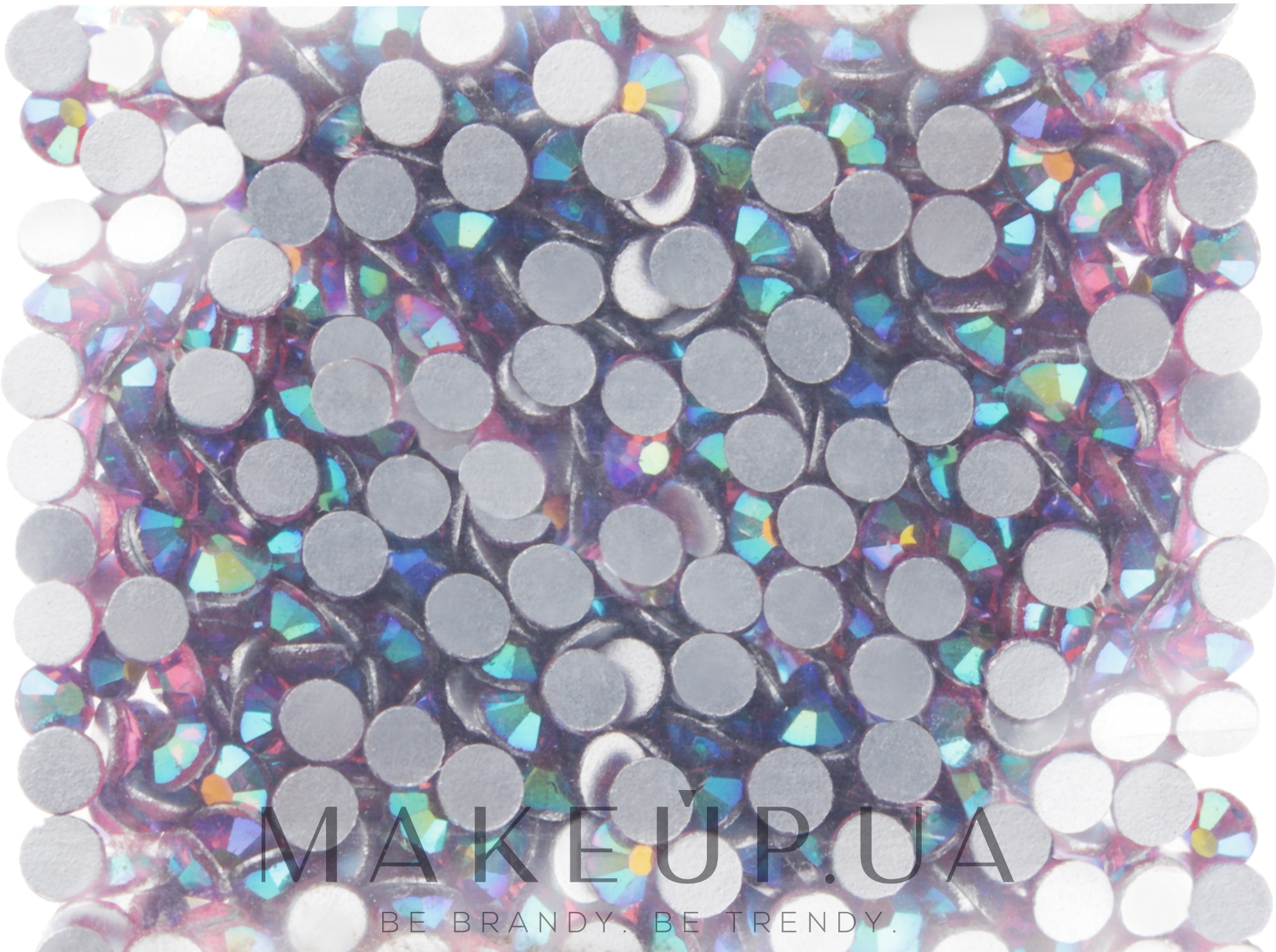 Декоративні кристали для нігтів "Fucsia AB", розмір SS 08, 500 шт. - Kodi Professional — фото 500шт
