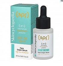 Крем-сироватка для обличчя від висипів - Skincyclopedia Face Cream Serum SPF30 — фото N1