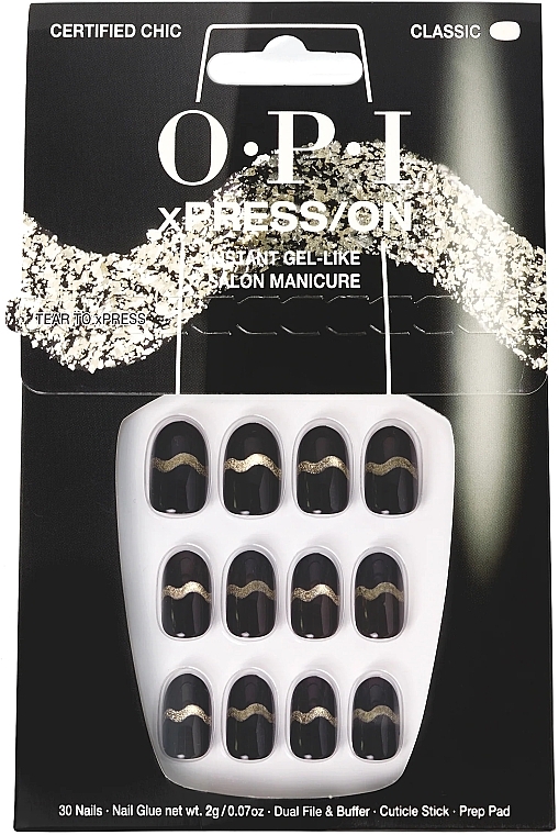 Набор накладных ногтей - OPI Xpress/On Certified Chic — фото N1