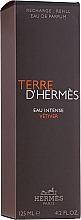 Hermes Terre d'Hermes Eau Intense Vetiver - Парфюмированная вода (сменный блок) — фото N2