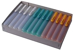 Набор пилочек для ногтей "NailMaid Ceramic" в коробке, 24 шт - Erlinda Solingen NailMaid Ceramic Nail File Refill — фото N1