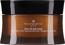 Парфумерія, косметика Сольовий скраб для тіла з оливковою олією - Philip Martin's Olive Oil Salt Scrub