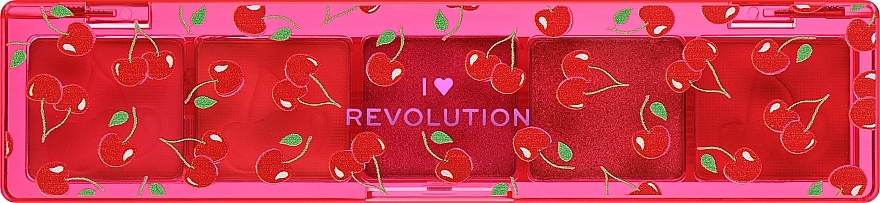 Палетка тіней для повік - I Heart Revolution Mini Match Palette Cherry Please — фото N2