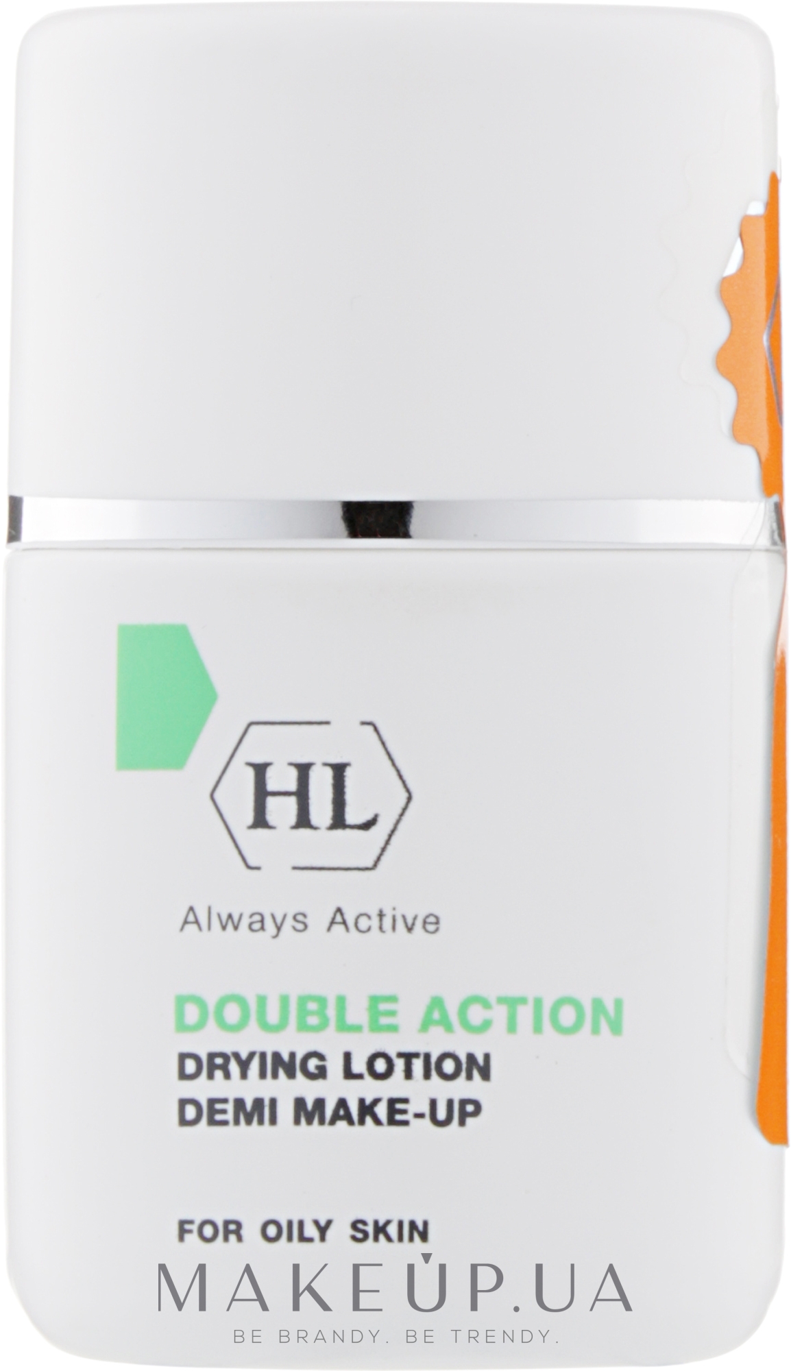 Підсушуючий лосьйон з тоном - Holy Land Cosmetics Double Action Drying Lotion Demi Make-Up — фото 30ml