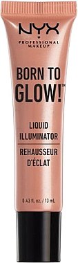 Жидкий хайлайтер - NYX Professional Makeup Born To Glow Liquid Illuminator (мини)