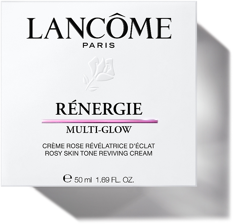 Антивіковий крем для зрілої шкіри з ефектом ліфтингу, сяяння та рівного тону - Lancome Renergie Multi-Glow Rosy Skin Tone Reviving Day Cream — фото N2