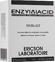 Духи, Парфюмерия, косметика Набор - Ericson Laboratoire Enzymacid Mini-Kit (scrab/10ml + fluid/10ml + serum/5ml)