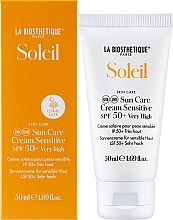 Солнцезащитный крем для чувствительной кожи - La Biosthetique Soleil Sun Care Cream Sensitive SPF 50+ — фото N2