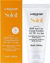 Сонцезахисний крем для чутливої шкіри - La Biosthetique Soleil Sun Care Cream Sensitive SPF 50+ — фото N2