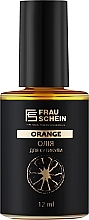 ПОДАРОК! Масло для кутикулы "Апельсин" - Frau Schein Cuticle Oil Orange — фото N1