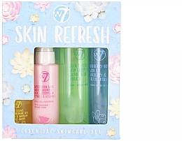 Парфумерія, косметика Набір - W7 Skin Fresh (serum/30ml + cr/60ml + toner/120ml + gel/120ml)