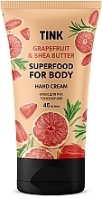 Духи, Парфюмерия, косметика Крем для рук тонизирующий с экстрактом грейпфрута и маслом ши - Tink Superfood For Body Grapefruit & Shea Butter