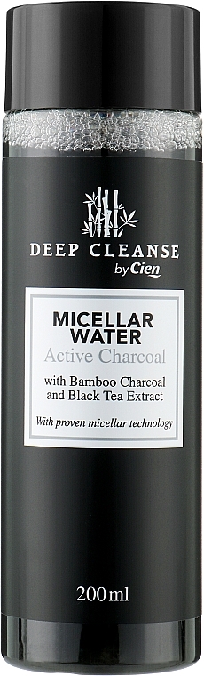 Міцелярна вода - Cien Deep Cleanse Active Charcoal Micellar Water