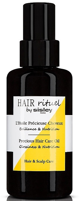 Масло для блеска и питания волос - Sisley Hair Rituel Precious Hair Care Oil (тестер) — фото N1