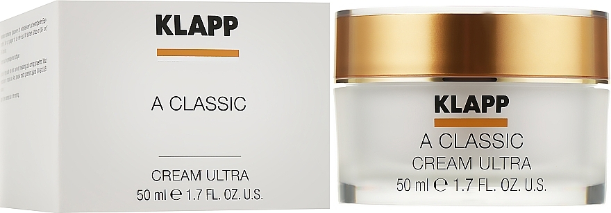 УЦЕНКА Дневной крем для лица "Витамин А" - Klapp A Classic Cream Ultra * — фото N2