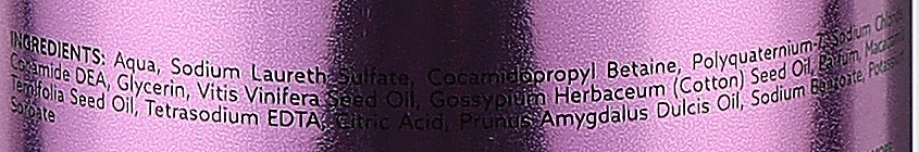 Шампунь для високопористого волосся з олією винограду - Ronney Professional Oil System High Porosity Hair Grape Shampoo — фото N2